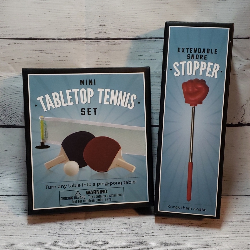 Tabletop Tennis & Snore Stopper